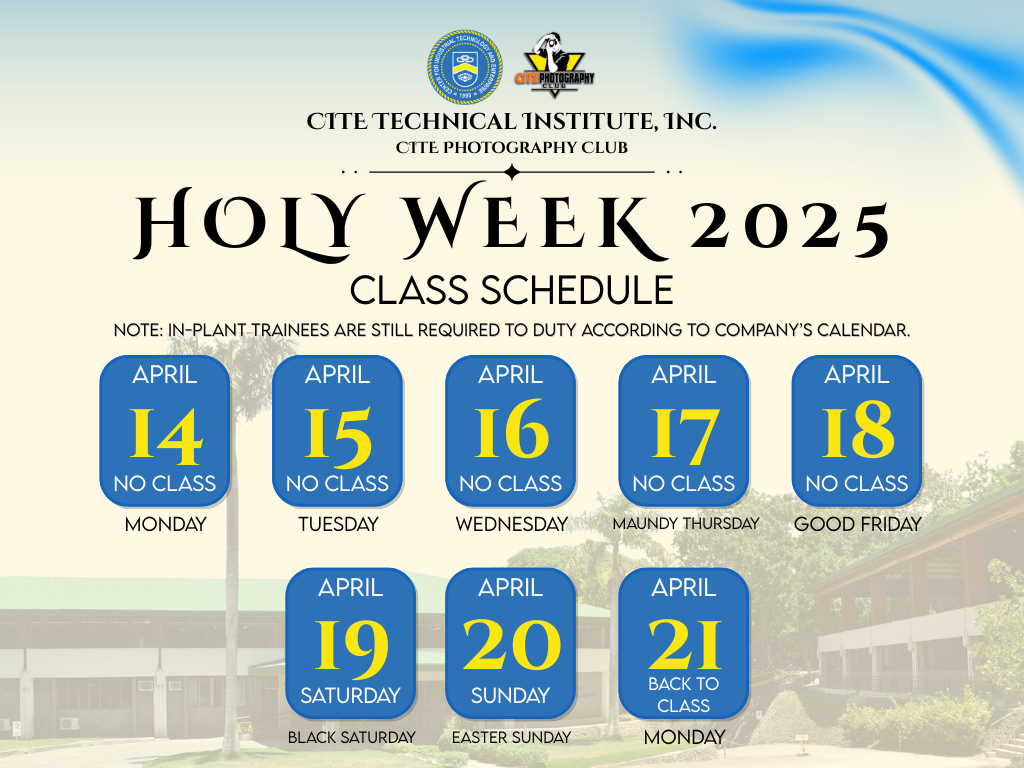 CPC Holy Week 2025 Design